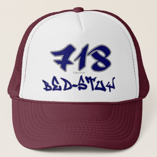 Repräsentant Bett-Stuy (718) Truckerkappe (Vorderseite)