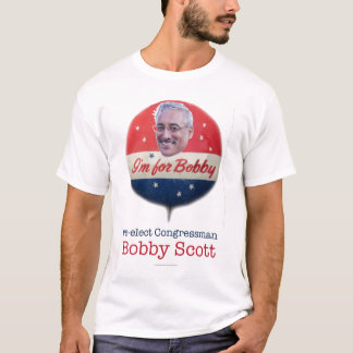 Repräsentant. Bobby Scott für Kongreß "Knopf" 1 T-Shirt