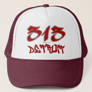 Repräsentant Detroit (313) Truckerkappe