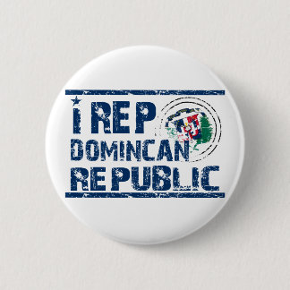 Repräsentant I die Dominikanische Republik Button