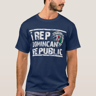 Repräsentant I die Dominikanische Republik T-Shirt