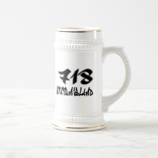 Repräsentant Staten Island (718) Bierglas (Rechts)