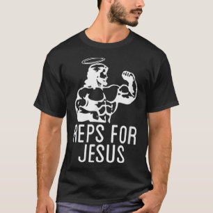 Repräsentanten für Jesus Musculular schwole Big Je T-Shirt