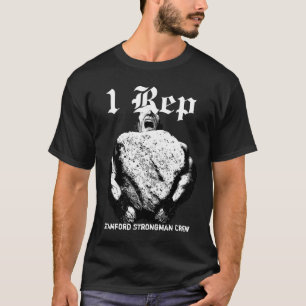 Repräsentanten-GRAU-LOGO des Team-1 T-Shirt