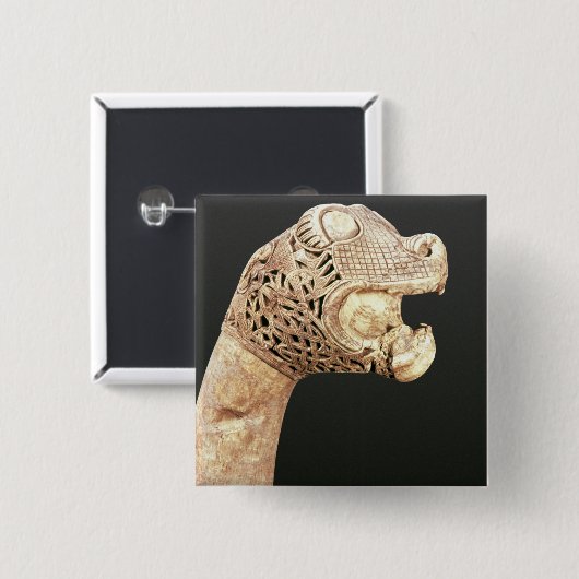 Repräsentationsfigur von Viking Longship, fand bei Button (Vorne & Hinten)