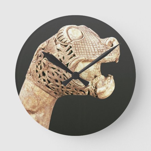 Repräsentationsfigur von Viking Longship, fand bei Runde Wanduhr (Vorderseite)