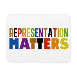 Representation ist wichtig Regenbogen-Diversity-Ka Magnet