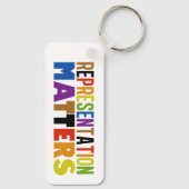 Representation Matters Rainbow Diversity Schlüsselanhänger (Rückseite)