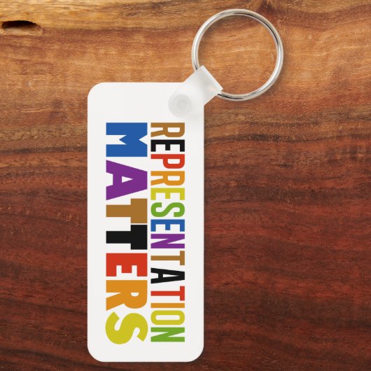 Representation Matters Rainbow Diversity Schlüsselanhänger (Rückseite)