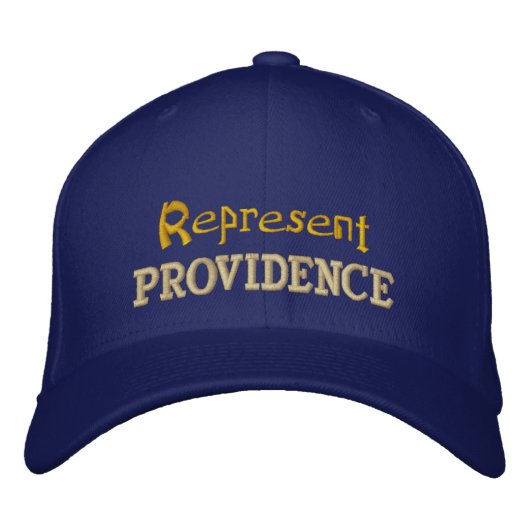 Representation Providence Cap Bestickte Kappe (Vorderseite)