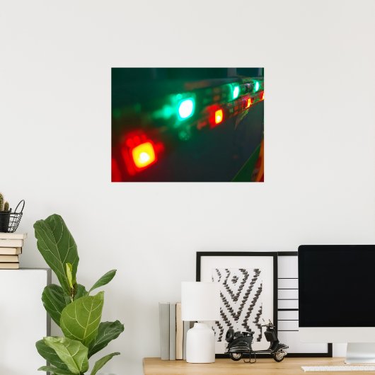 Reprieve from the Technological Dark Poster (Heimbüro)