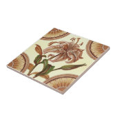 Repro 1885 Viktorianische Asiatische Lily-Transfer Fliese (Seite)