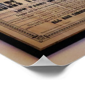 Repro 1897 Redaktionstheater Poster (Ecke)