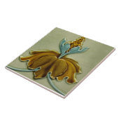 Repro 1900 Art Nouveau Floral Border Fliese (Seite)