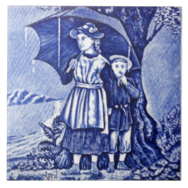 Repro Antiquariat Wedgwood Blue Calendar Series Ap Fliese