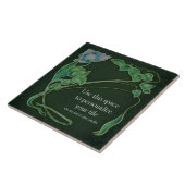 Repro Antique Art Nouveau Tile zum Personalisieren Fliese (Seite)