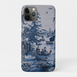 Repro Chinoiserie Delft Blue und White Tile Case-Mate iPhone Hülle