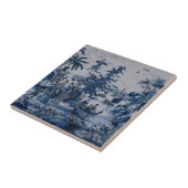 Repro Chinoiserie Delft Blue und White Tile Fliese (Seite)