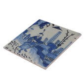 Repro Delft Tile Chinoiserie Fliese (Seite)