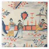 Repro Delft Tile Chinoiserie Fliese (Vorderseite)