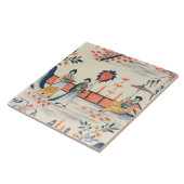 Repro Delft Tile Chinoiserie Fliese (Seite)