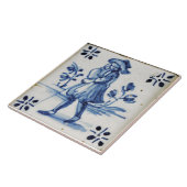 Repro Desoftman Blue Delft Fliese (Seite)