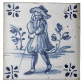 Repro Desoftman Blue Delft Tile Fliese (Vorderseite)