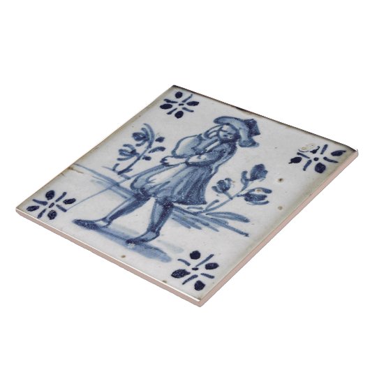 Repro Desoftman Blue Delft Tile Fliese (Seite)