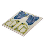Repro Deutscher Jugendstil Jugendstil Fliese (Seite)