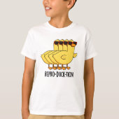 Repro-duck-tion Funny Animal Duck Pun T-Shirt (Vorderseite)