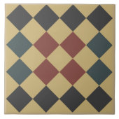 Repro Geometric Azulejos Mosaic Zellige Tile Fliese (Vorderseite)