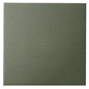 Repro Imitate Crackle Glaze Green Tile Fliese