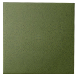 Repro Imitate Crackle Glaze Green Tile Fliese