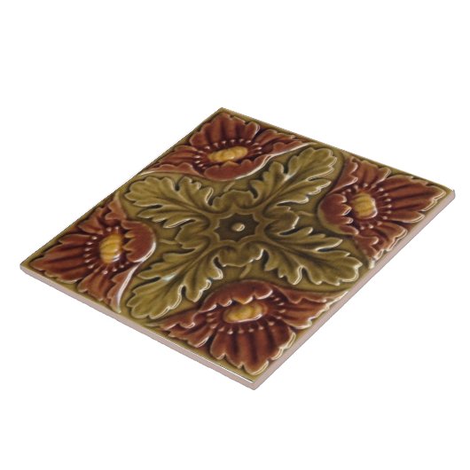 Repro Imitats Relief T.R.Boote Majolica Fliese (Seite)