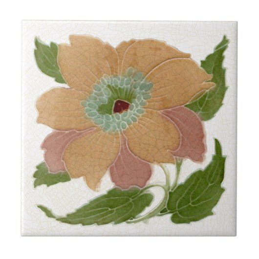 Repro Lea & Boulton Antiquitätenmuseum Fliese (Vorderseite)