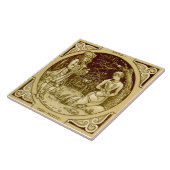 Repro Minton LIttle Miss Muffet Kinderzimmer Rhyme Fliese (Seite)