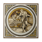 Repro Minton Shakespeare Cymbeline Picture Tile Fliese (Vorderseite)