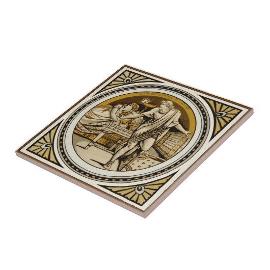 Repro Minton Shakespeare Cymbeline Picture Tile Fliese (Seite)