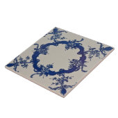 Repro Portugiesisch Blue Geometric Azulejos Floral Fliese (Seite)