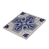 Repro Portugiesisch Blue Geometric Azulejos Floral Fliese (Seite)