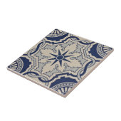 Repro Portugiesisch Blue Geometric Azulejos Tile Fliese (Seite)