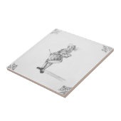 Repro portugiesischer Drummer Azulejos Tile Fliese (Seite)