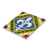 Repro Pugin Gothic Design Minton TIle c 1865 Fliese (Seite)