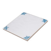 Repro Schlicht Blue Delft Tile zum Anpassen Fliese (Seite)