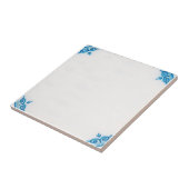 Repro Schlicht Simple Dutch Delft Blue Fliese (Seite)