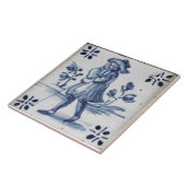 Repro Software Mann Blau Delft Fliese (Seite)