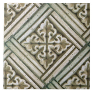 Repro Spanish Maure Blumenmuster Imitate Relief Ti Fliese