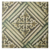Repro Spanish Maure Pattern Imitate Relief Fliese (Vorderseite)