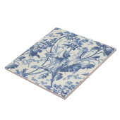 Repro Traditional Floral Blue Delft Fliese (Seite)