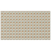 Repro Traditioneller Gelber Tulip Delft Tile Tischdecke (Vorderseite (Horizontal))